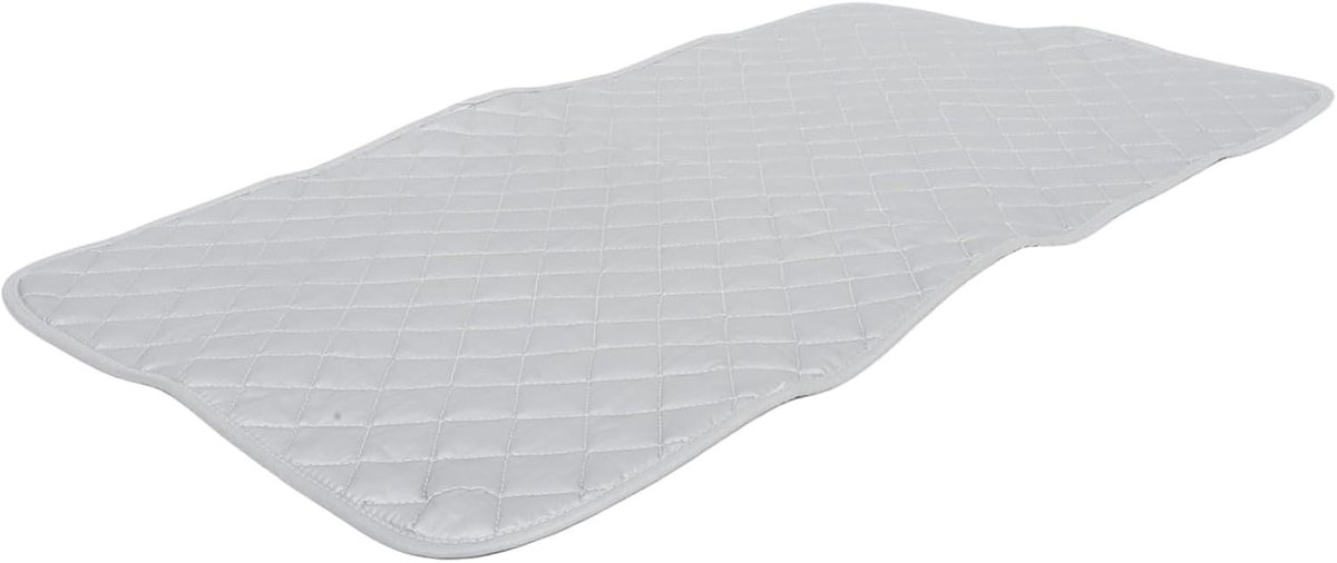 Magnetische Strijkmat - Strijkplank Hittebestendig - Kleding Strijken - Magnetische Bevestiging - 85 x 48 cm - Zilver