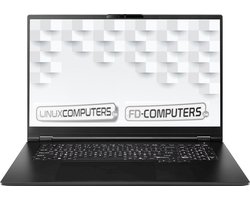 Linux laptop 17,3" | Intel Ultra 5 125U | 16 GB ram | 512 GB SSD | Linux naar keuze, Ubuntu, Linux Mint, Debian, QWERTY