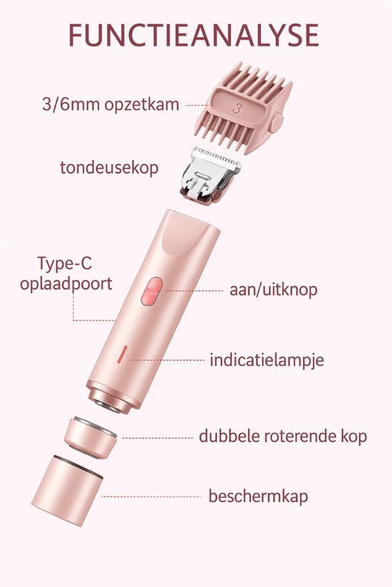 Nuvado 2-in-1 Bikinitrimmer