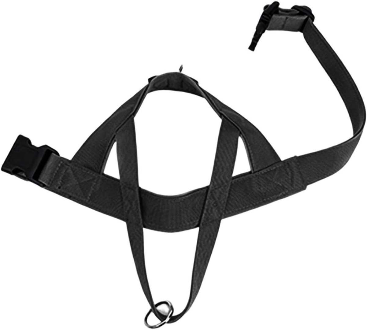 Hondenharnas - Hondentuig Loopvest - Veilig Wandelen - Trekvrij Ontwerp - L Hals 70cm - Zwart