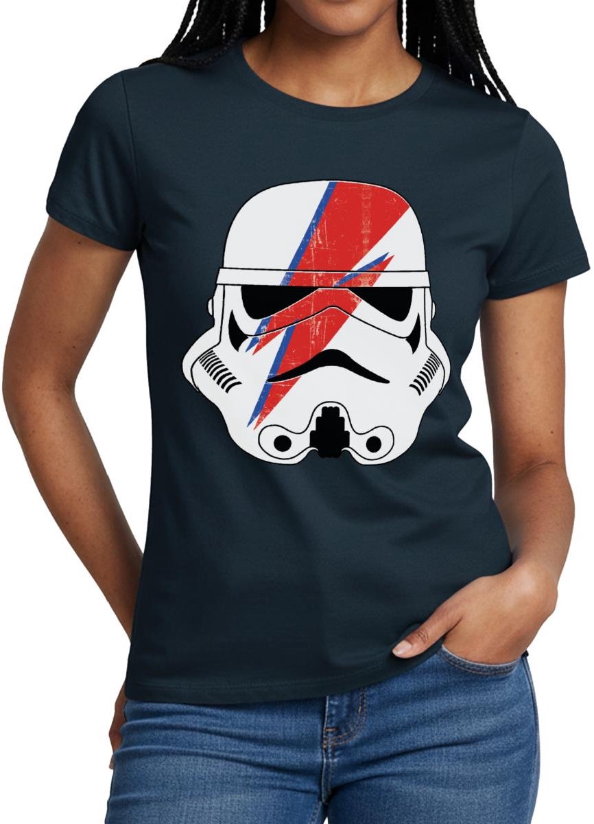 Star Wars Stormtrooper Helm T-Shirt Dames