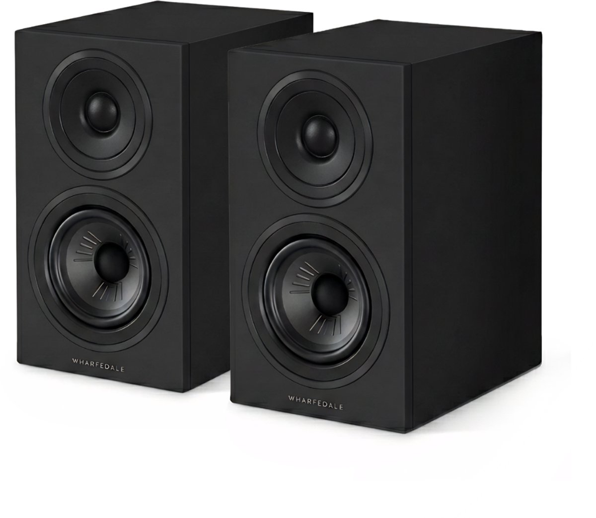 Wharfedale Diamond 12.0i Boekenplank Speaker – Heldere Middentonen – 2-weg – 100mm Driver – 55Hz-20kHz – Passieve Speaker – Zwart