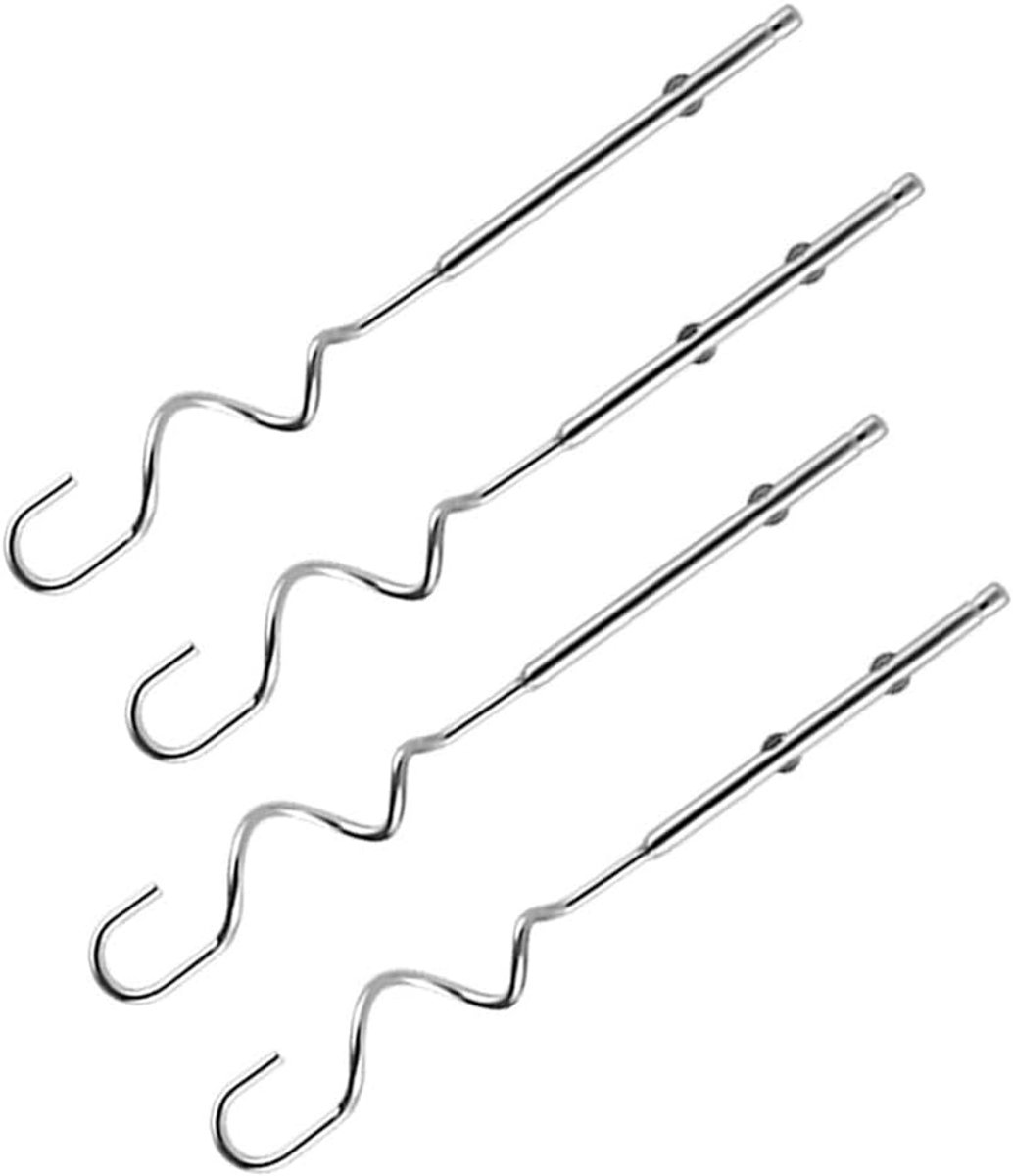 Elektrische Hand Mixer - Keuken Garde - Beslag Maken - 7 Snelheden Turbo Functie - 4 Stuks - Zilver