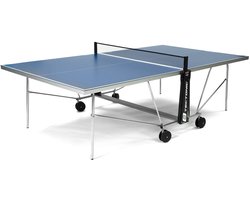 Tectonic Outdoor Tafeltennistafel – Inklapbaar & Weerbestendig – Officiële Toernooiafmetingen (274x152,5x76 cm) – Pingpongtafel Buiten met Wielen