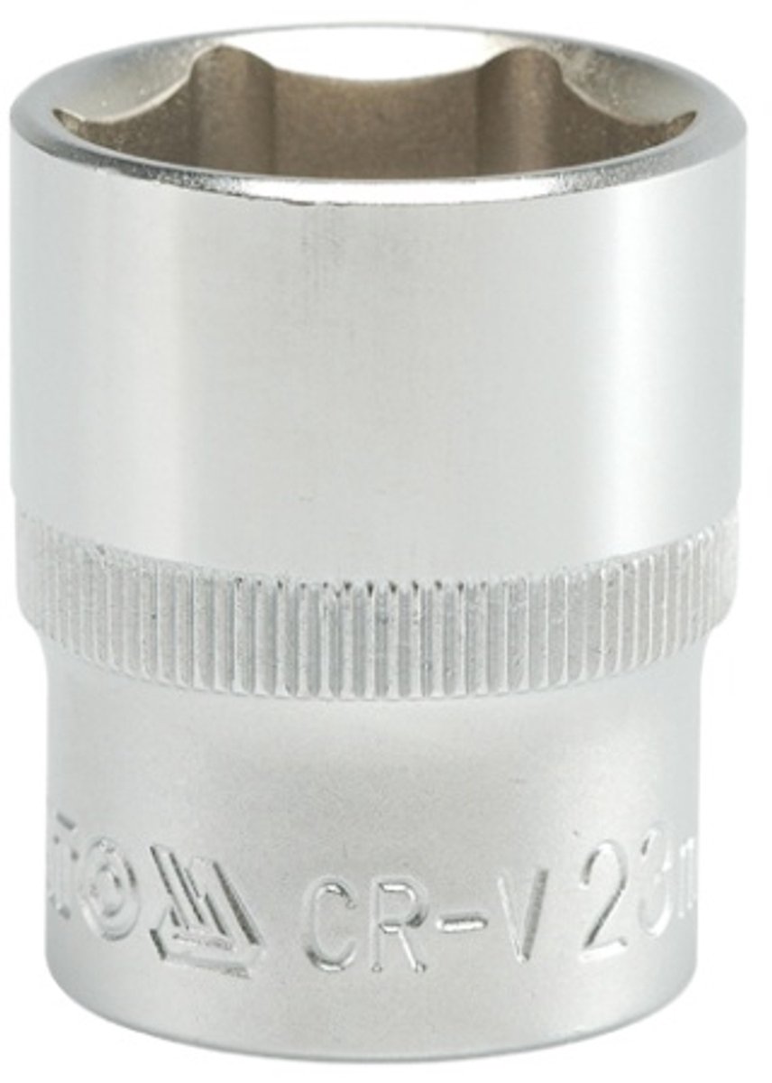 TOYA YT-1216 Serie - Dopsleuteldop - 23mm - Chromen Staal - Zeskant