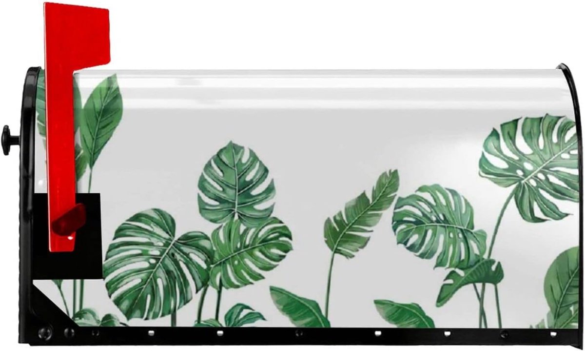 Brievenbushoes - Posthoes - Tuin Decoratie - Volledig Magnetisch - 457 x 533 cm - Groen
