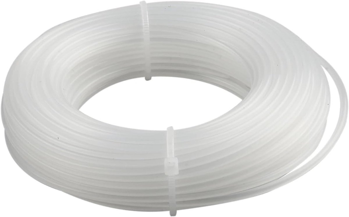 Trimmer Draad - Grasmaaier Koord - Tuin Onderhoud - Hoge Sterkte Nylon - 20 Meter - Wit