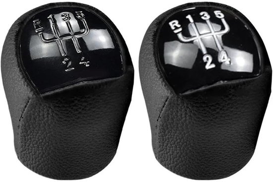 Versnellingspook - Schakelpook - Auto Interieur - 5 Versnellingen Schema - 15 x 10 cm - Wit — afbeelding 4