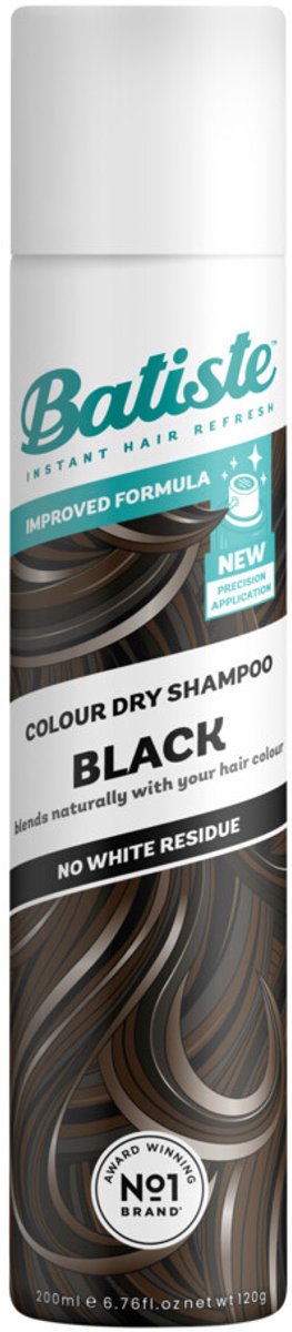 Batiste Droogshampoo Colour Black - 200 ml
