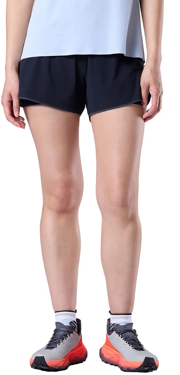 Rossignol Sapa 2in1 5´´ Korte Broek Vrouw Zwart