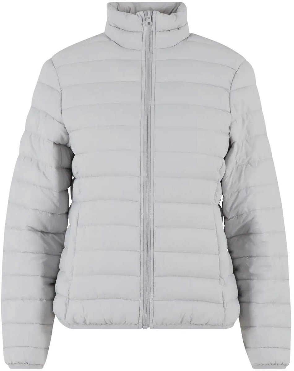 New Morning Studios Ladies Puffer Jacket NM030 Light Asphalt