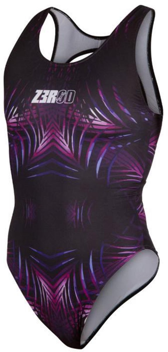 Z3R0D 1-delig zwempak voor dames Z3R0D Sculp Tropical tropisch