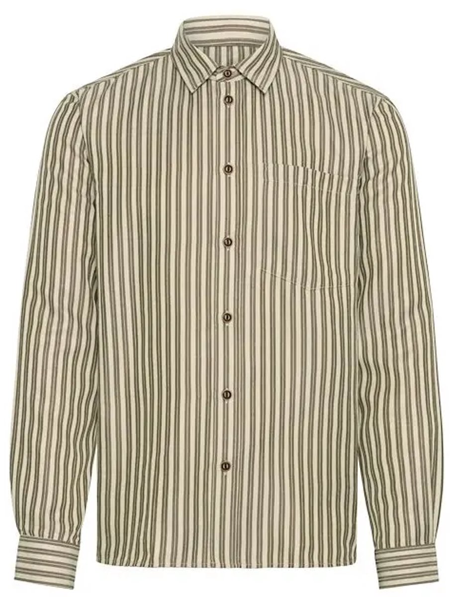 Shirt met lange mouwen Solid Roydon stripe