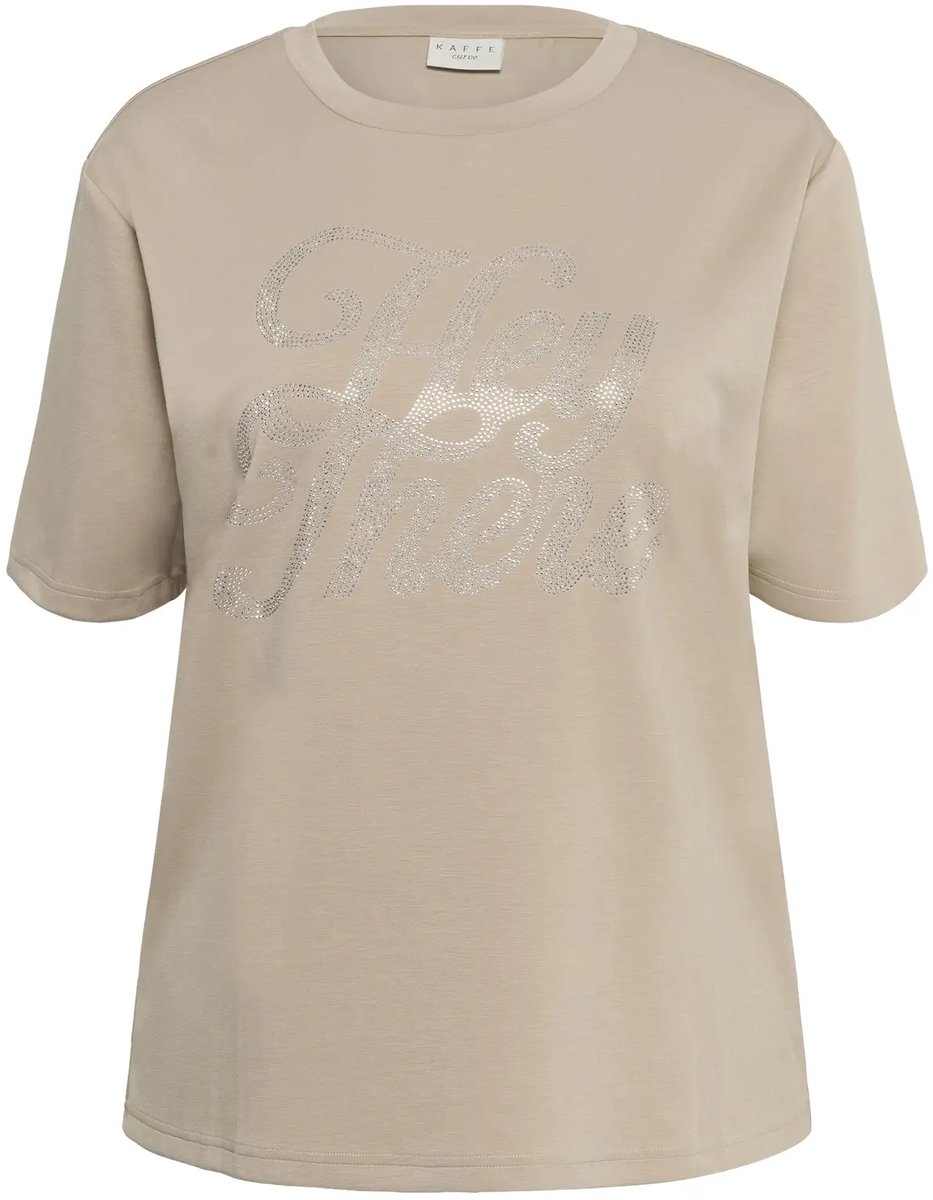 Dames-T-shirt KAFFE Curve Harmona