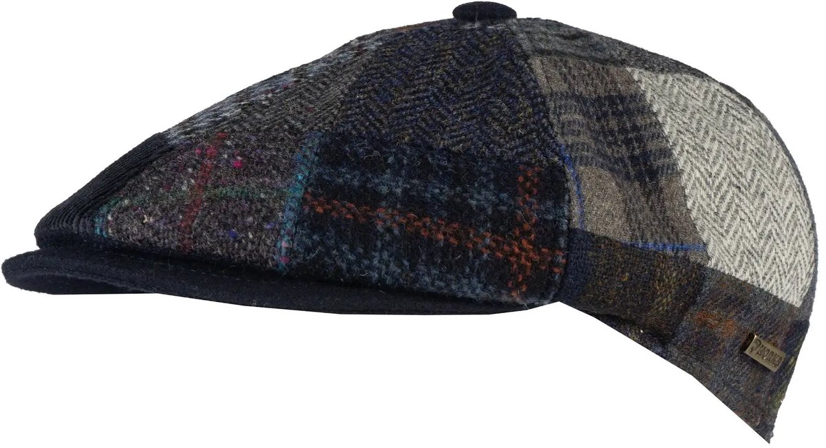 Zes-panelen baret HORKA Patchwork