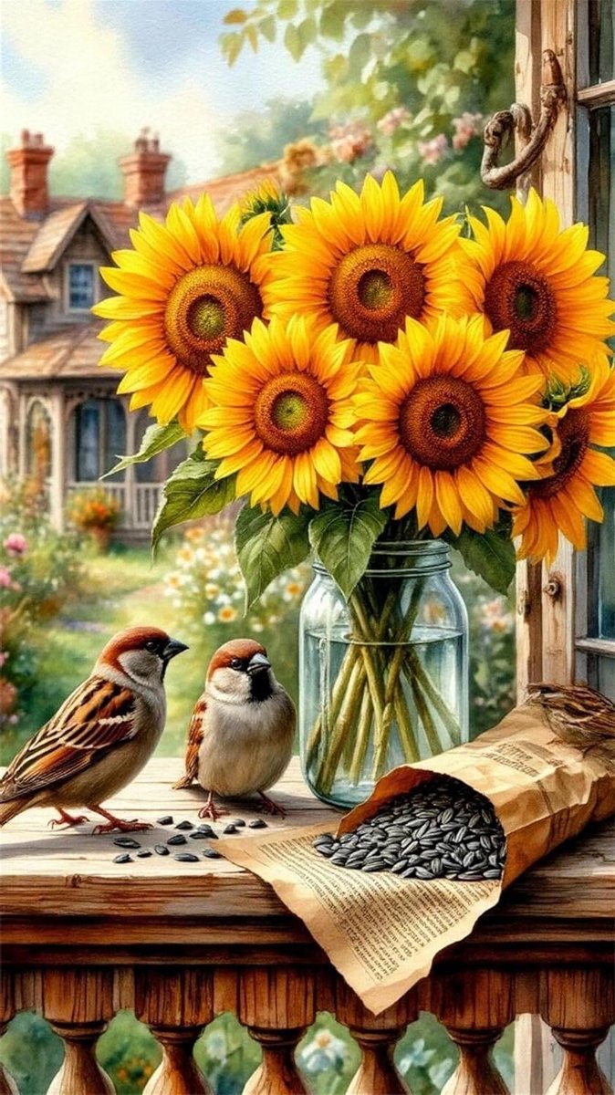 Puzzel 3000 stukjes - Educatief spel - Ontspanning thuis - Met poster - 122x81 cm - Zonnebloem thema
