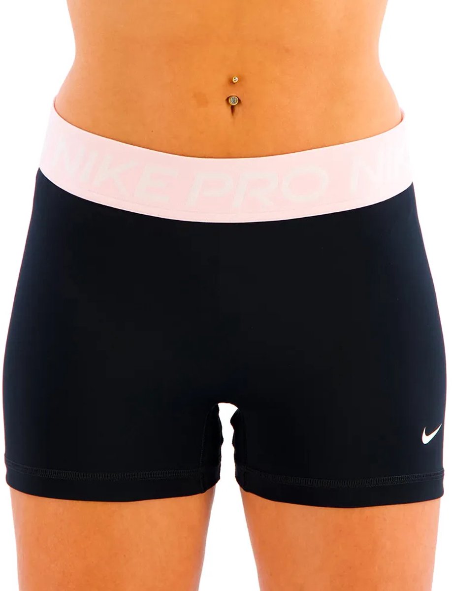 Nike Pro Korte Leggings Vrouw Zwart
