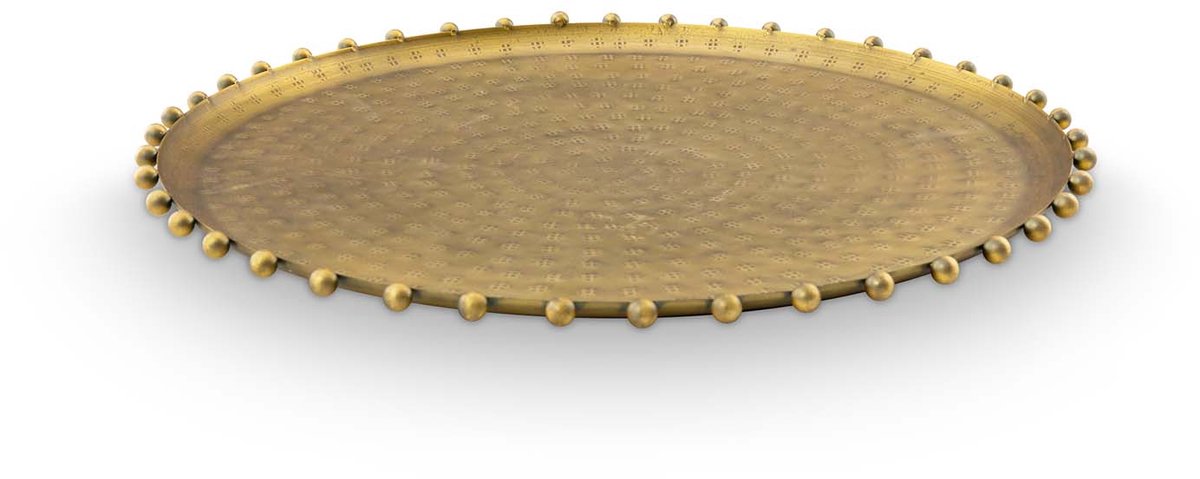 vtwonen - Dienblad - Metaal - Goud - 31.5x2 cm