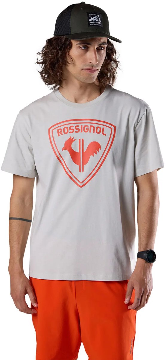 T-shirt Rossignol Cliffside Grijs