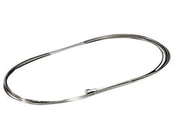 Remkabel voor racefietsen, gegalvaniseerd staal Fibrax 1,8 m