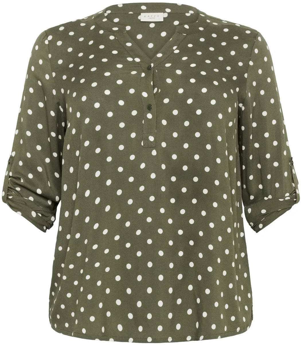 Vrouwenblouse KAFFE Curve Sida Dot