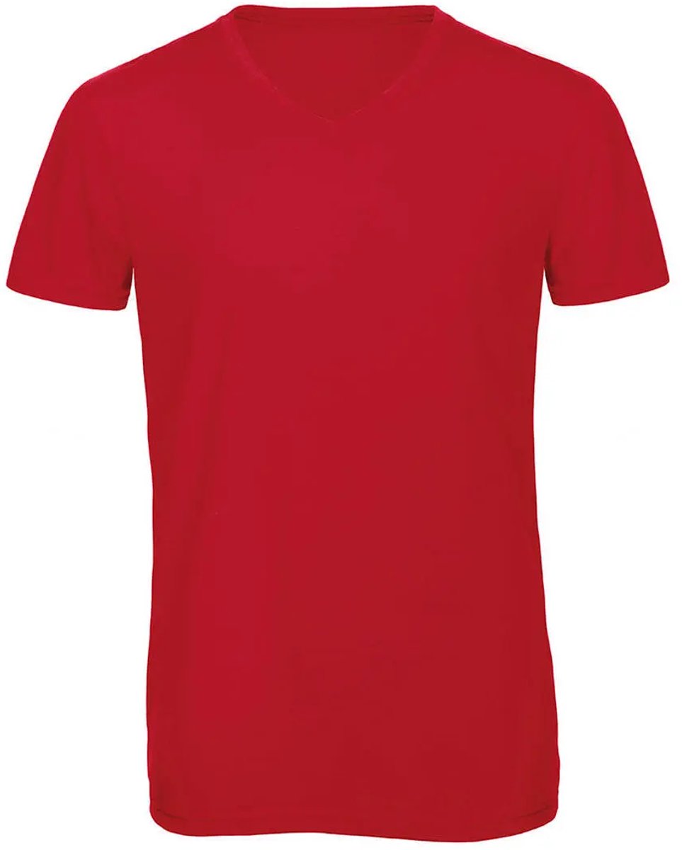 V Triblend/men T-Shirt - Red - M