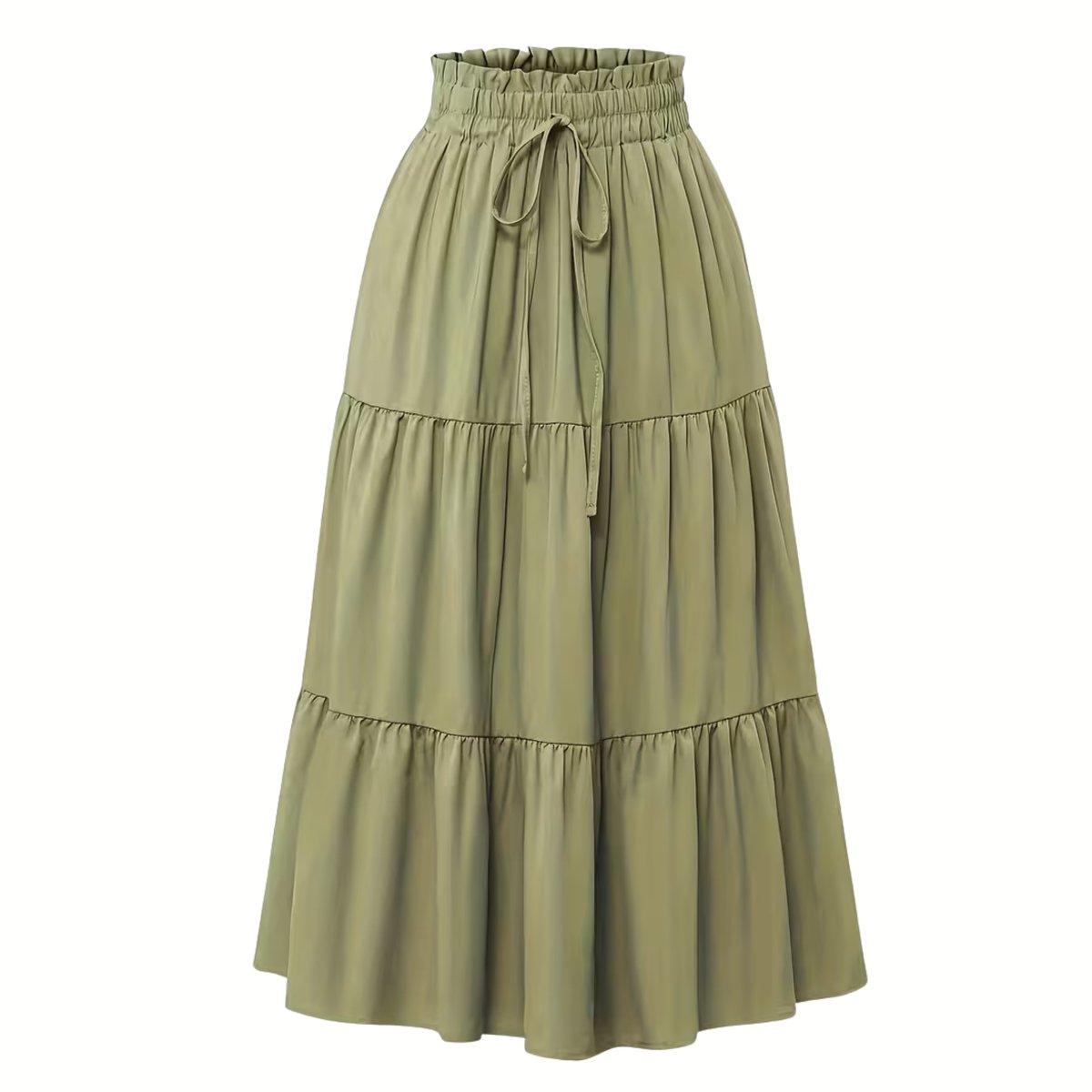 Currero Broekrok Dames Skort Skirts Skirt Rok Midi Korte Broek Culotte Wandelrok Rokje Legging Matcha Matcha-kleur