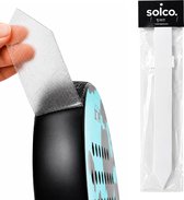 Solco Protectiontape voor Padelrackets Transparant met Profiel - 1 Stuk - Padel Protector - Racket Kras Bescherming - Puntvorm
