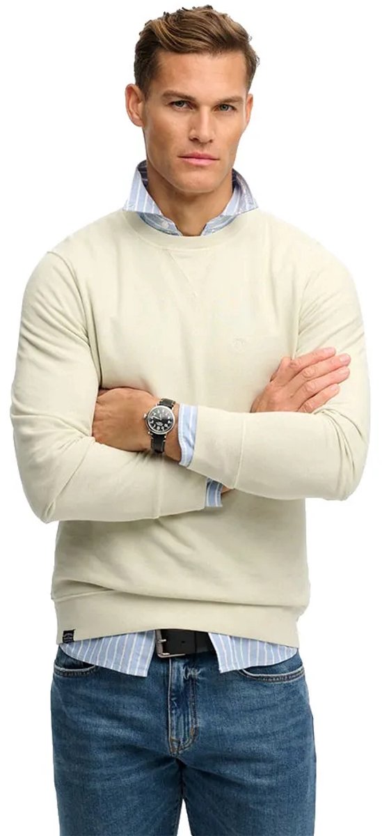 Superdry Classic Essential Sweatshirt XL Man Zilver