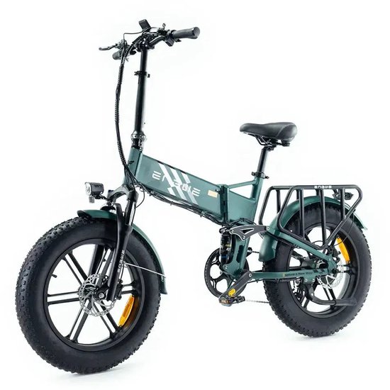 ENGWE Engine Pro 2.0 - Elektrische Vouwfiets - 20 inch - 250W motor - Actieradius tot 120 km - 8 versnellingen - Hydraulische schijfremmen - Groen — afbeelding 3