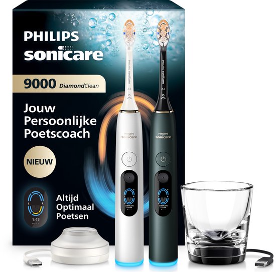 Philips Sonicare Series 9000 HX9216/89 Duopack