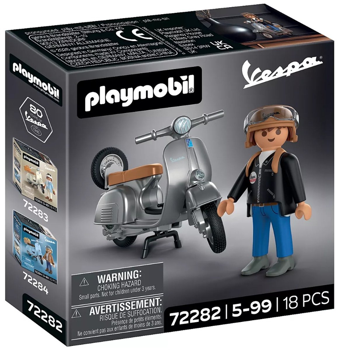 PLAYMOBIL® 80 jaar Vespa: originele stijl - P-72282