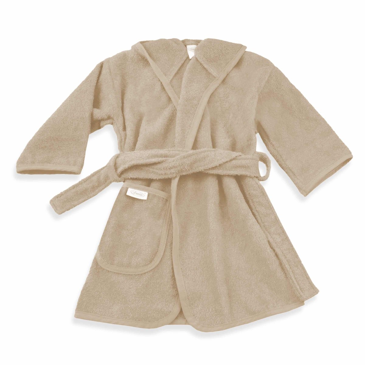 Badjas Uni Line, cream 2-4jr