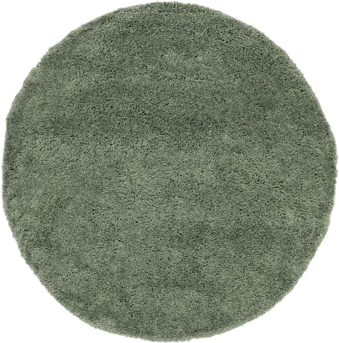 Comfy, Kinderkleed, Moderne, Ø 150 cm, Rond, Middelpolig, Kinderkamer, Alleen chemisch reinigen, Zonder gevaarlijke chemicaliën, Groen