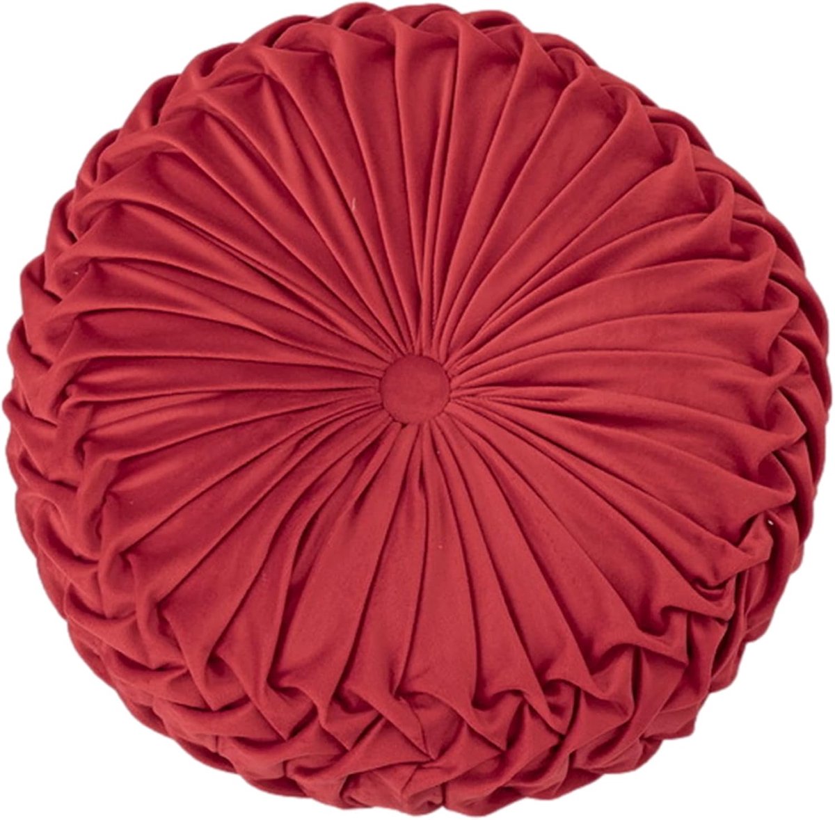 Stoel Pad Zitkussen Memory Foam Wasbaar voor Houten of Metalen Krukken Bordeaux Diameter 38cm