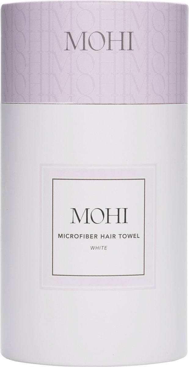 MOHI Microvezel Haarhanddoek Wit - Hair Towel - Microfiber - Haar handdoek - Droogdoek - White