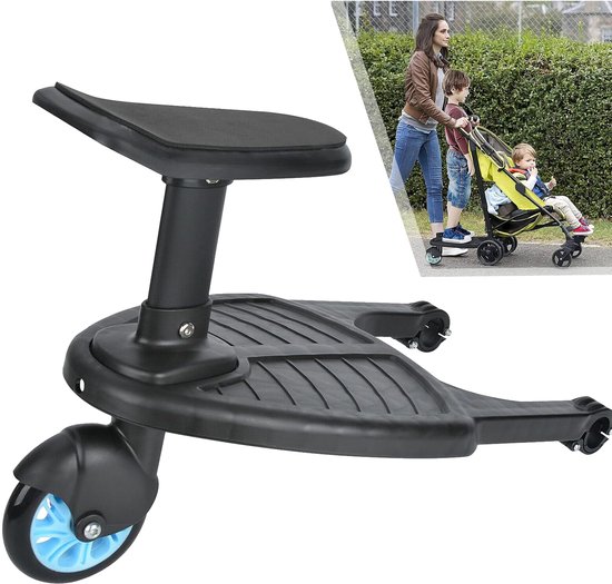 Meerijdplankje Met Zitje - Buggy Board - Kinderplank