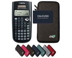 TI-36X Pro MultiView incl. WYNGS Beschermhoes Donkergrijs - Wetenschappelijke Rekenmachine - Basis Pakket