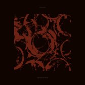 Albumhoes met een abstract patroon van rode, cirkelvormige vegen op een donkere achtergrond. Tekst 'CULT OF LUNA' en 'THE RAGING RIVER'.