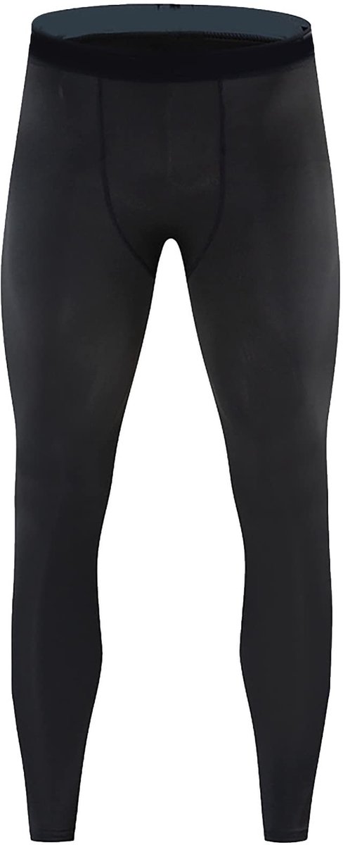 Dailygoods - Sneldrogende Sportlegging voor Heren van Polyester met Compressiefunctie — afbeelding 5