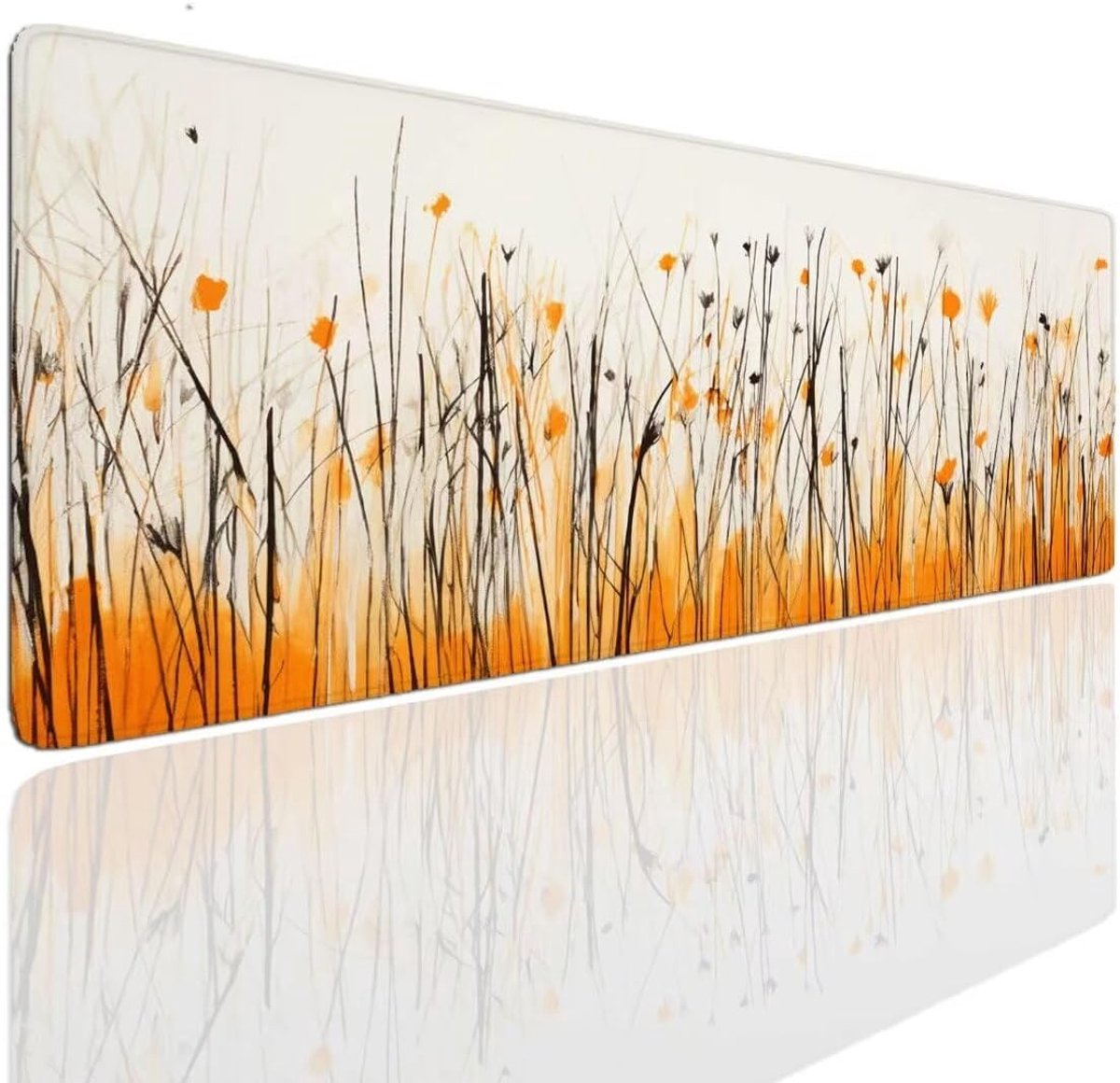 XXL Muismat - Bureauonderlegger - Gaming en werk - Spatwaterdichte coating - 140x80cm - Kleurrijk