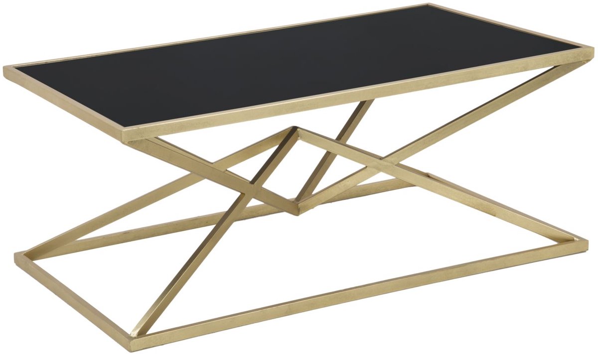 Mauro Ferretti Salontafel Coffee Table' Piramid 110×60×45 cm Goud