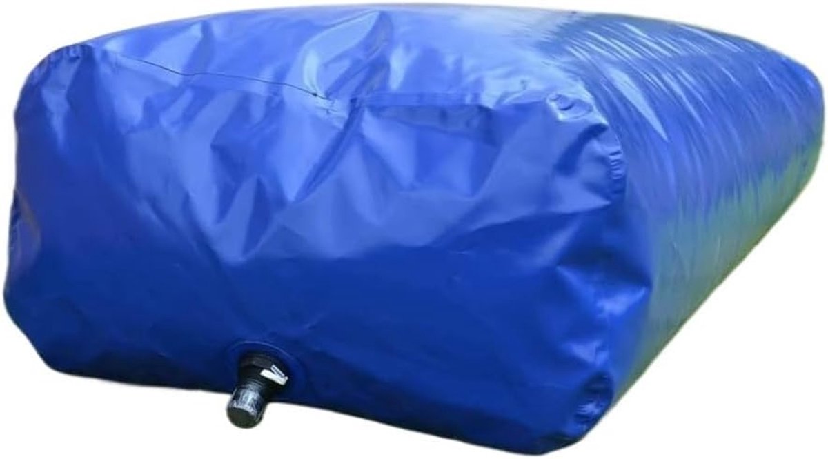 Opvouwbare Waterzak - Water Opslag Container - Buiten Water Opslaan - Duurzaam PVC Composiet - Tot 6000 Gallon - Blauw