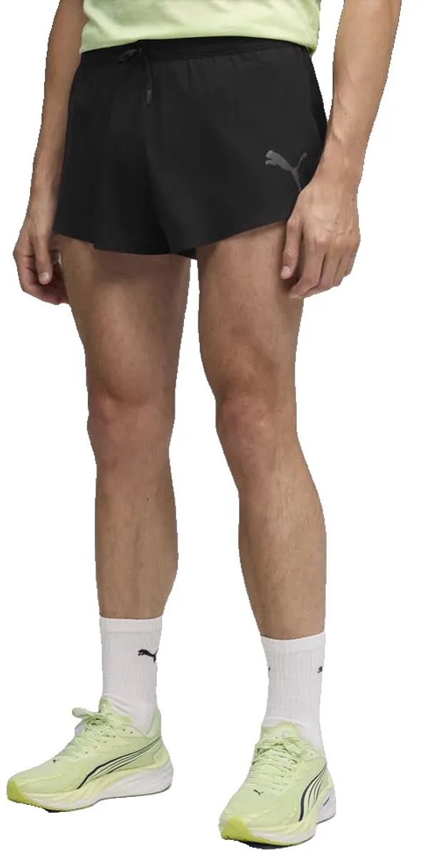 Puma Lightspeed Ultraweave Split 2´´ Korte Broek Man Zwart