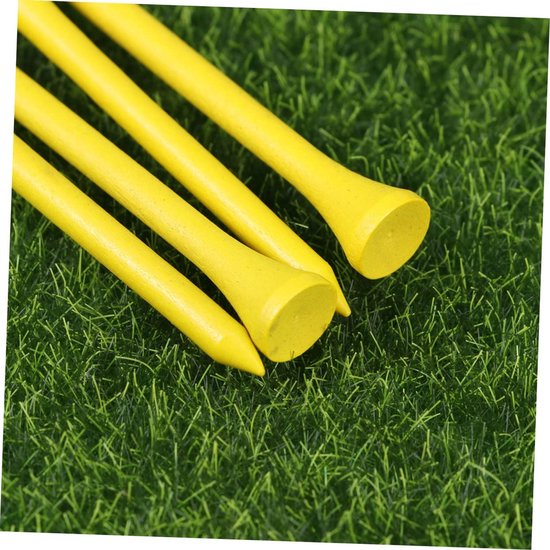 Dailygoods- Golftees 300 Stuks - Houten Tees - Yards Tees - Golf Accessoires - Herbruikbaar - Schokbestendig en Duurzaam - Golfaccessoires van Dailygoods — afbeelding 4