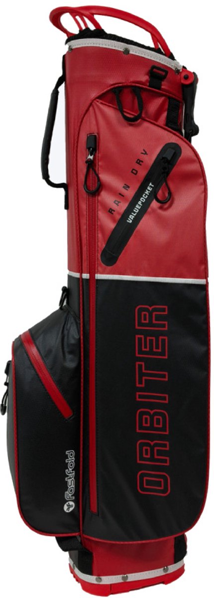 FastFold Orbiter 2.0 Rain Dry Waterproof Standbag 2026 - Zwart Rood van Merkloos — afbeelding 3