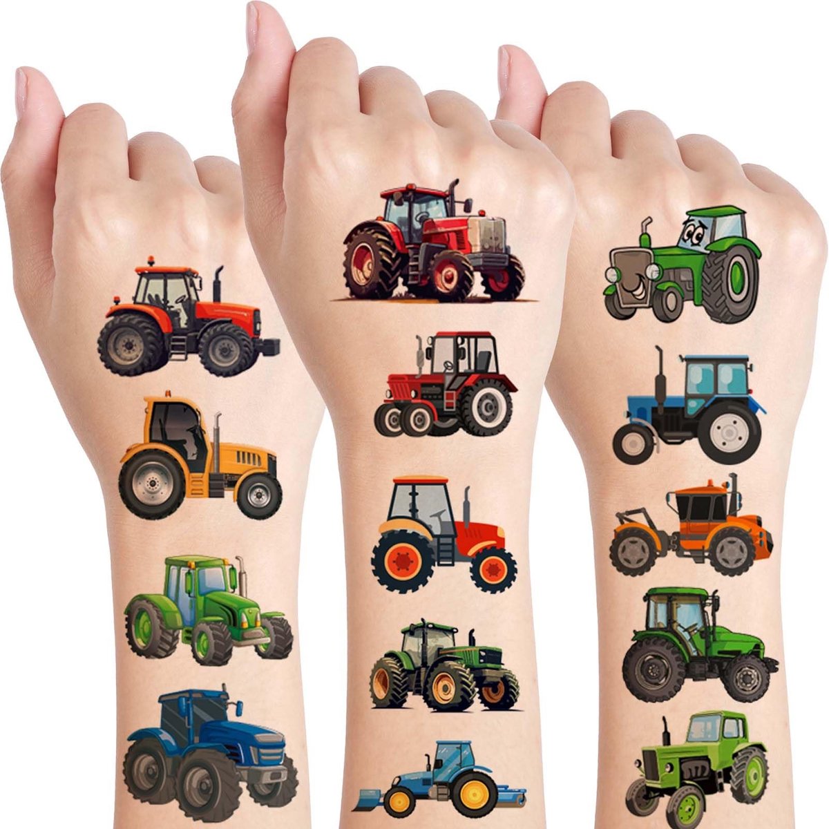 Dailygoods- Tactortatoeages - 10 Vellen - Tijdelijke Tatoeages