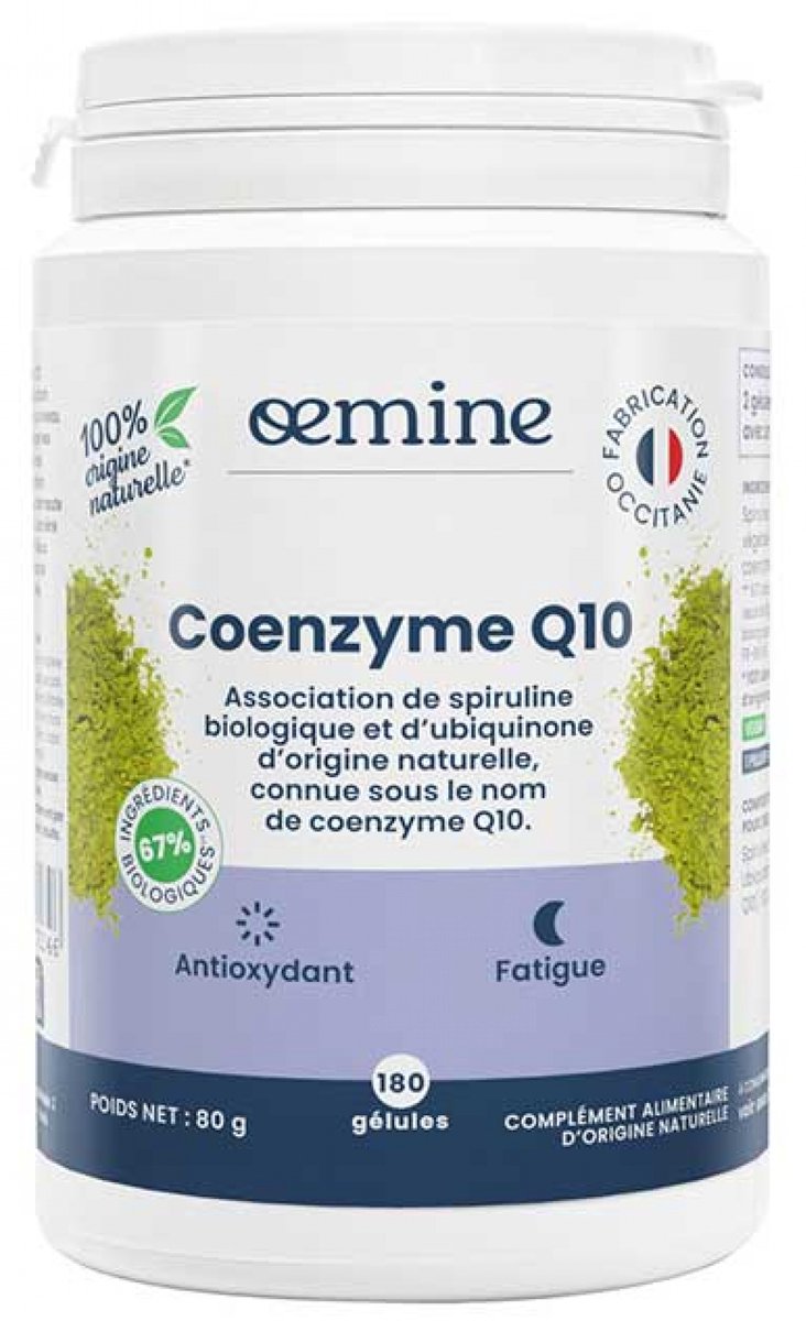Oemine Coenzyme Q10 180 Gélules