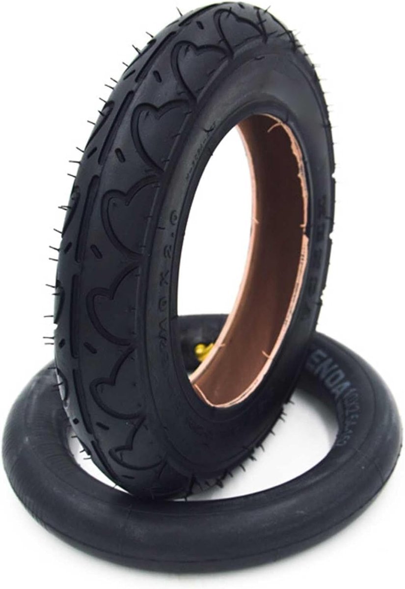 Banden en Binnenband Set - Scooter Banden - Veilig Rijden - Punctuurresistent - 10x2 inch - Zwart