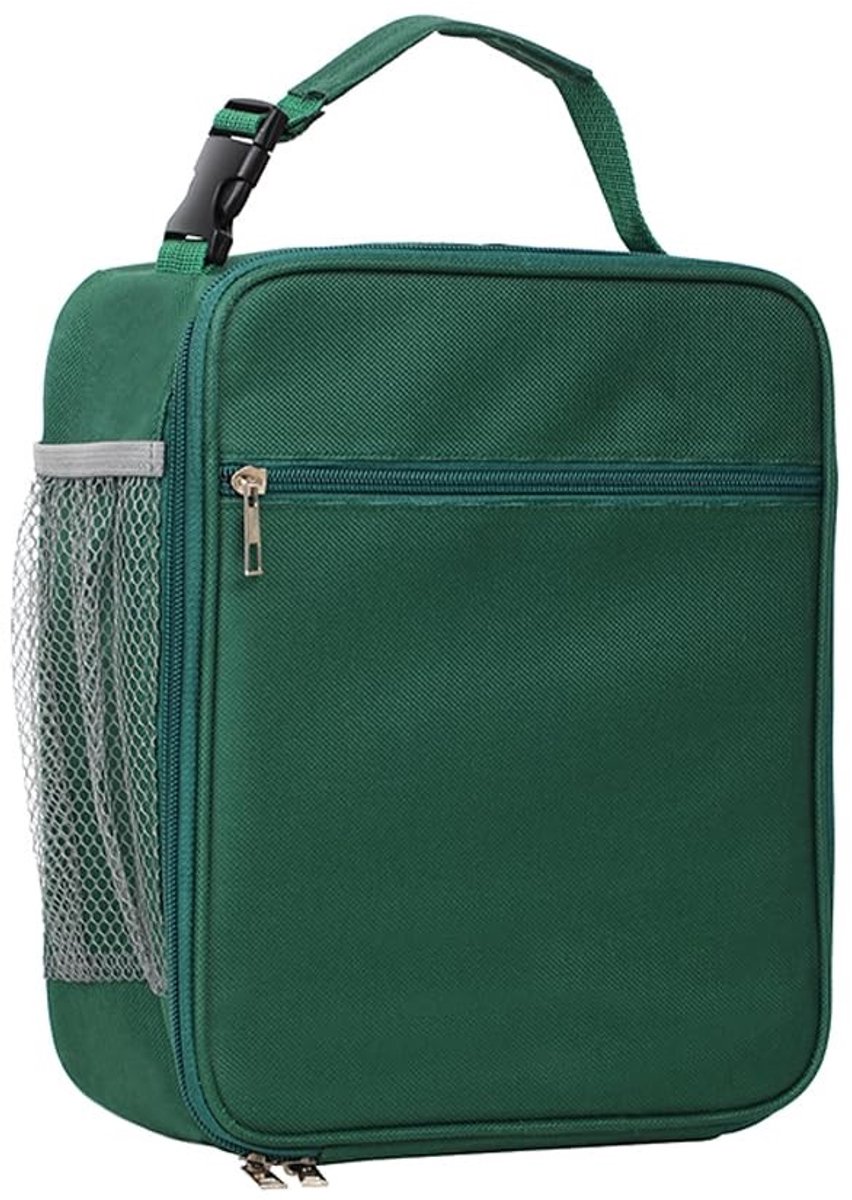 Dailygoods- Lunchtas Geïsoleerd - Zachte Koeltas - 600D Oxford-stof - Compact Ontwerp - 215 x 105 x 255 mm - Ideaal voor Werk/Picknick - Lunchbox